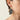 Classic Black & White Swallow Earrings – Hand-Painted Porcelain & 22k Gold