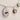 Porcelain Charm Necklace – Celestial Eye & Skull, 22K Gold Lustre