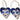 Hand-painted porcelain earrings by BitaJewells featuring a unique cobalt blue heart design with 22K gold luster, perfect for everyday wear. These artisan jewelry pieces are lightweight and comfortable, making them an ideal gift for her or a valentine gift. The stunning ceramic jewelry creates a chic look suitable for any occasion and highlights the art of handmade jewelry.