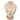 Necklace with colorful charms on a mannequin bust against a white background
