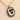 Moon eye skull porcelain charm necklace worn, close-up on chest