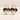 Black Face Porcelain Heart Earrings – Black & Gold Ceramic Hoops
