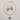 Red poppy porcelain dove earrings and matching pendant necklace jewelry set