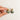 Handmade green botanical porcelain earrings detail